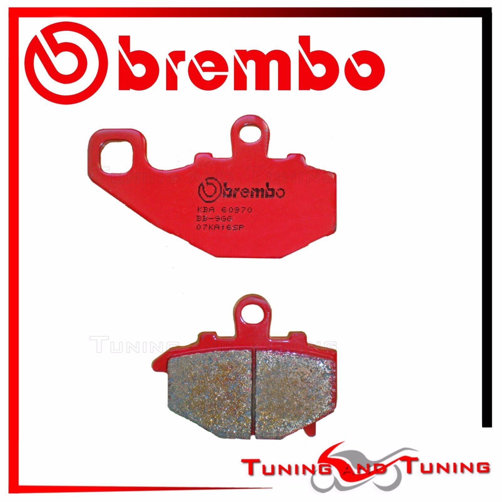 Pastiglie freno Posteriore BREMBO SP PER KAWASAKI Z 1000 2003 03 2004 04
