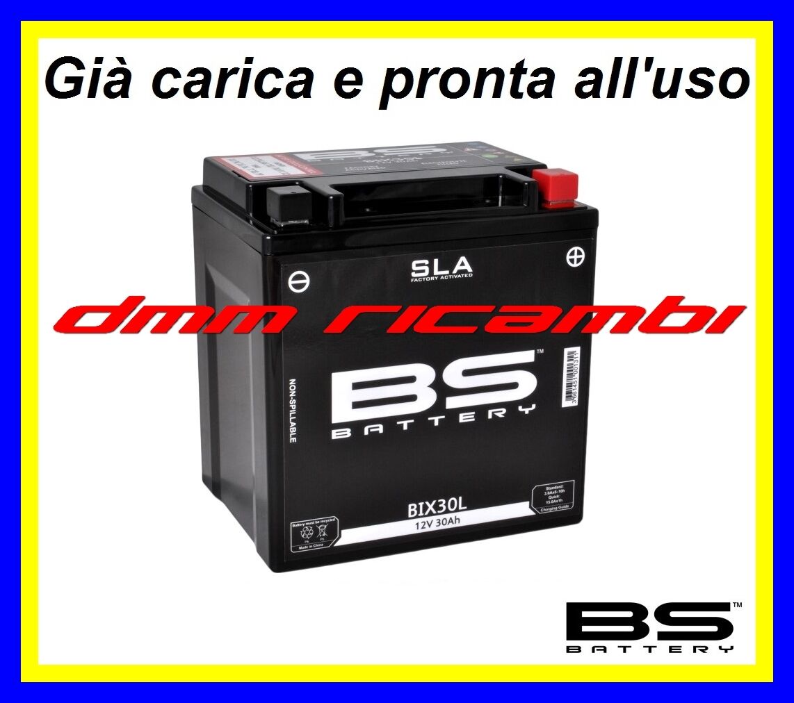 Batteria BS SLA Gel HARLEY DAVIDSON 1340 FI FIH TOURING 98 pronta all'uso 1998