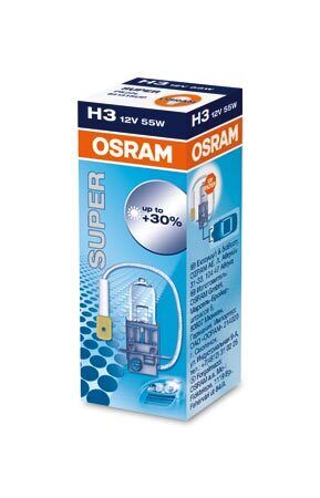 Halogen OSRAM SUPER 64150SUP PK22s 55W 12V H3