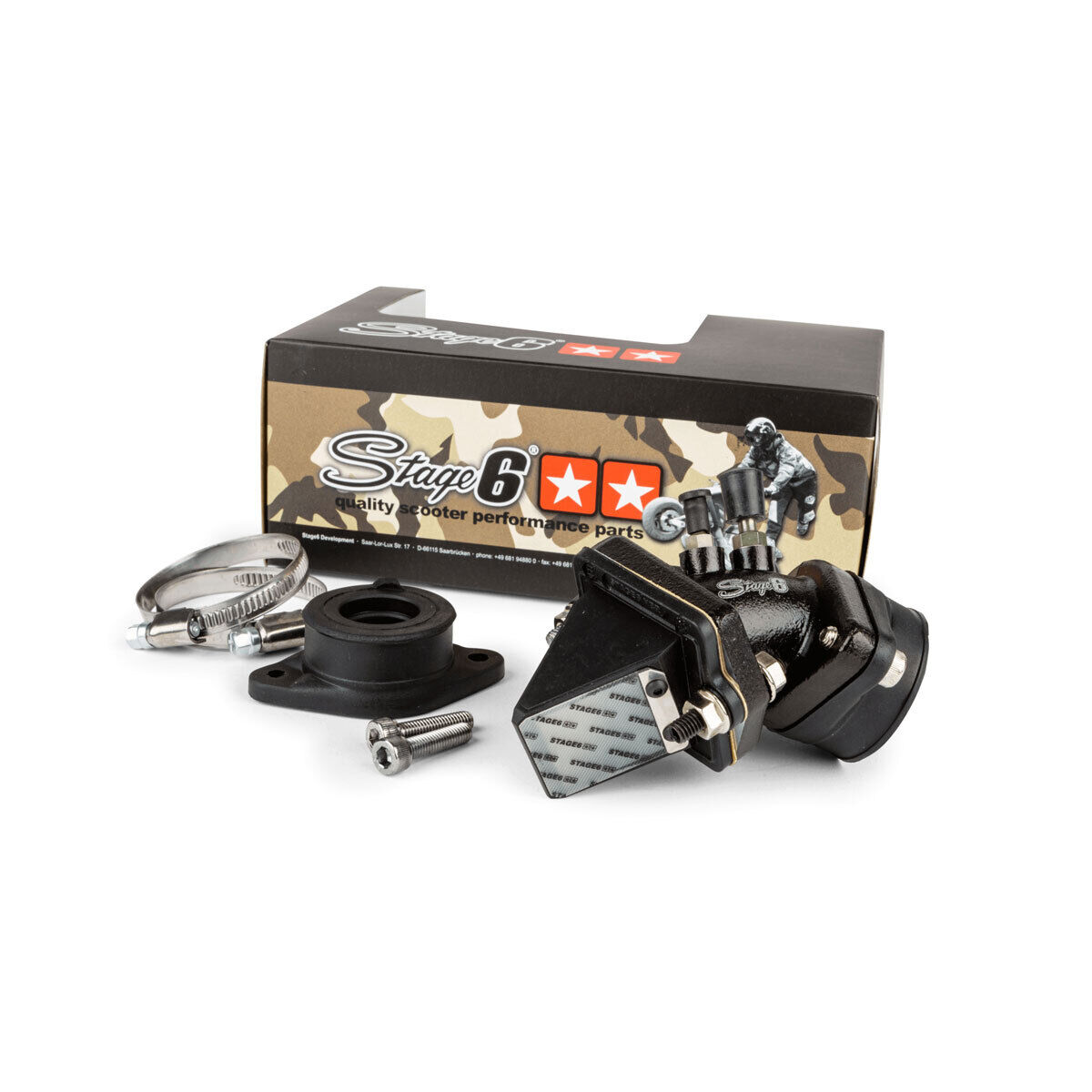 KIT ASPIRAZIONE RACING STAGE6 MK2 DERBI 50 GP 1 2003-2011