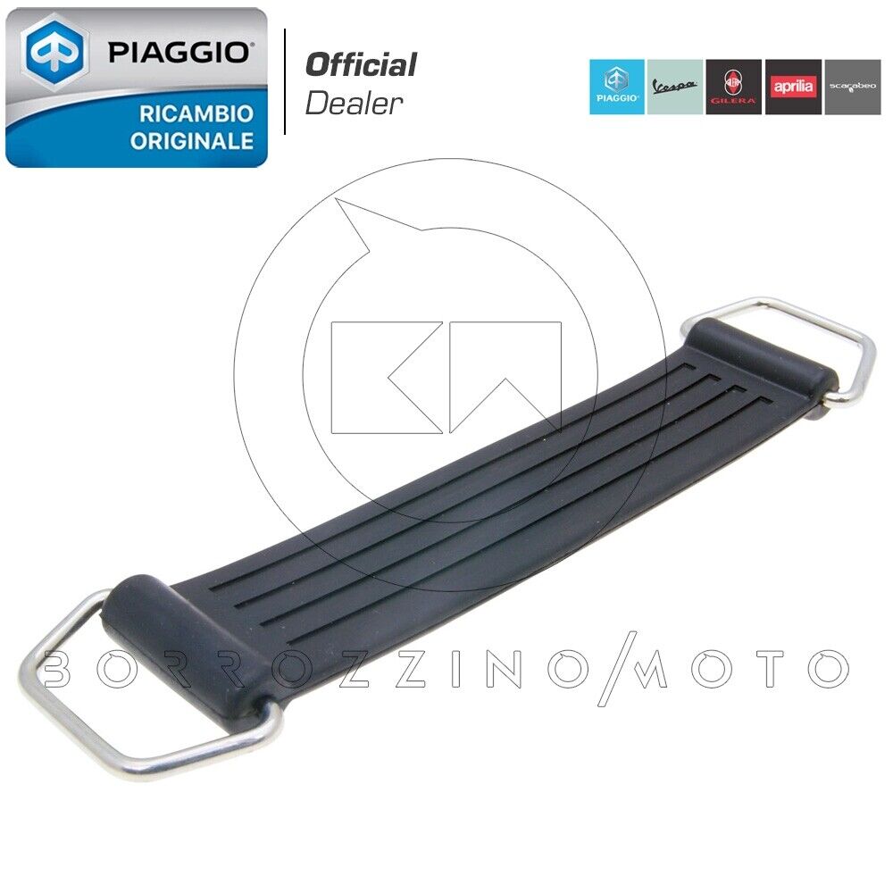 CINGHIA BATTERIA 14cm ORIGINALE PIAGGIO BEVERLY SPORT 250 2006/2008
