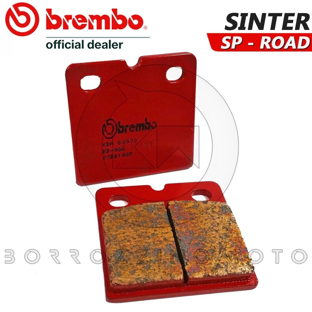 PASTIGLIE FRENO POSTERIORI BREMBO SINTERIZZATE ROSSE BMW R 80 R 1992 >