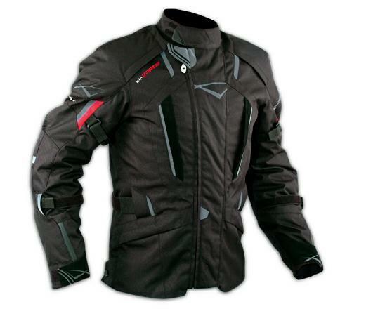 Motorbike Motorcycle Waterproof CE Armours Textile Touring Tex Jacket  Black 3XL