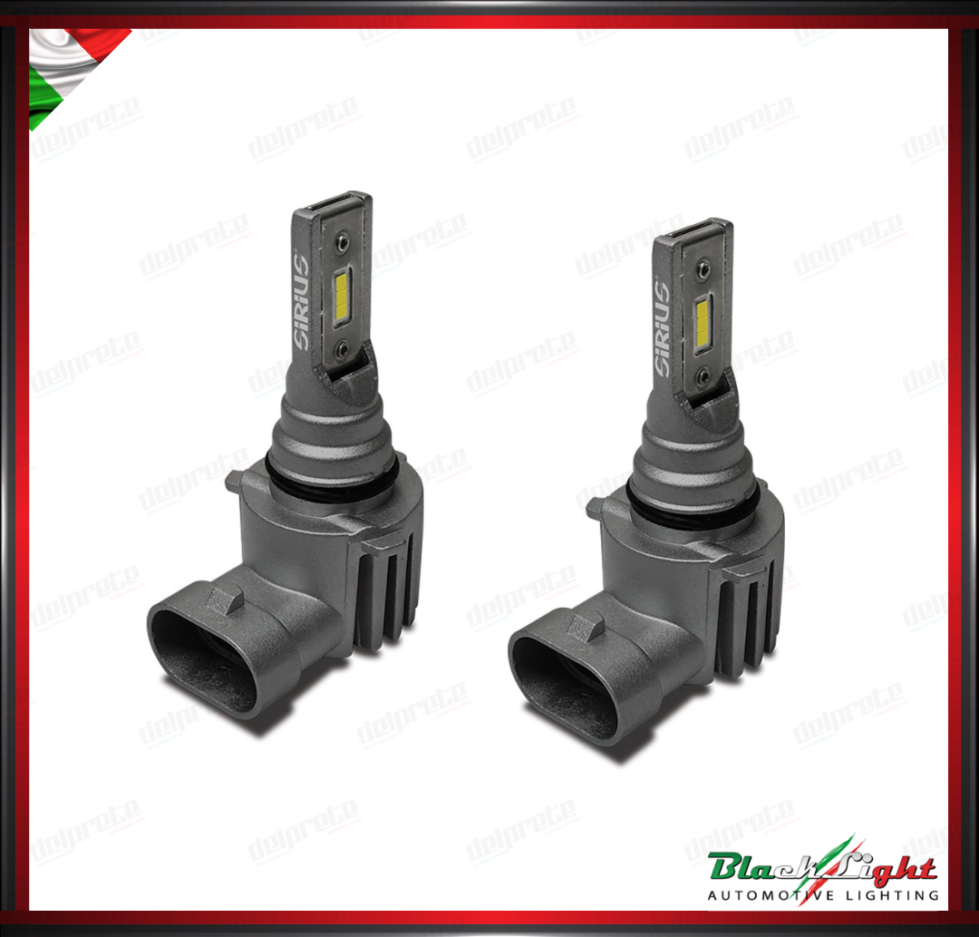 KIT LED H10 SIRIUS CHIP SEOUL 6000K 3400 LUMEN 12V AUTO MOTO - SERIE XL HB3 CPS
