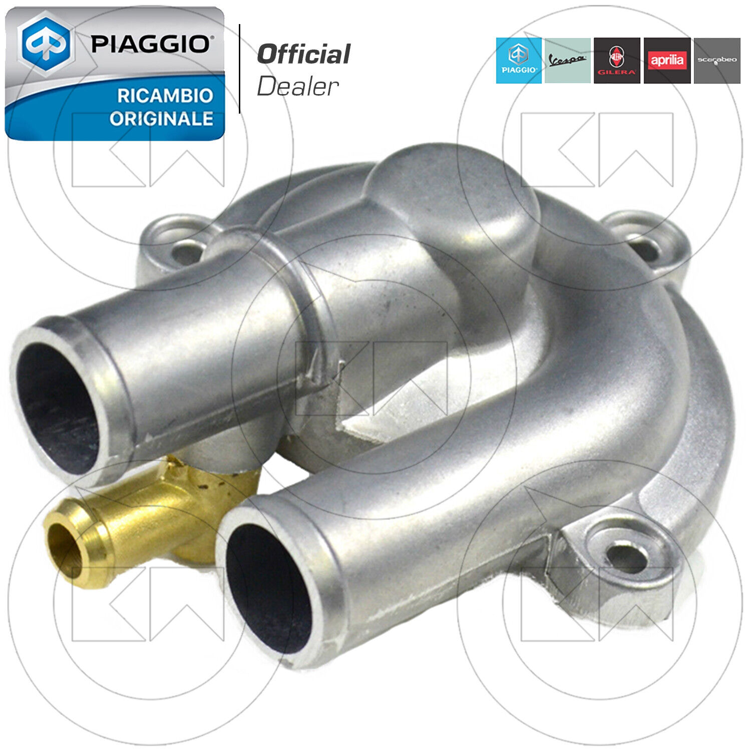 COPERCHIO CARTER POMPA ACQUA ORIGINALE PIAGGIO BEVERLY RST 4V IE 300 2010-2015