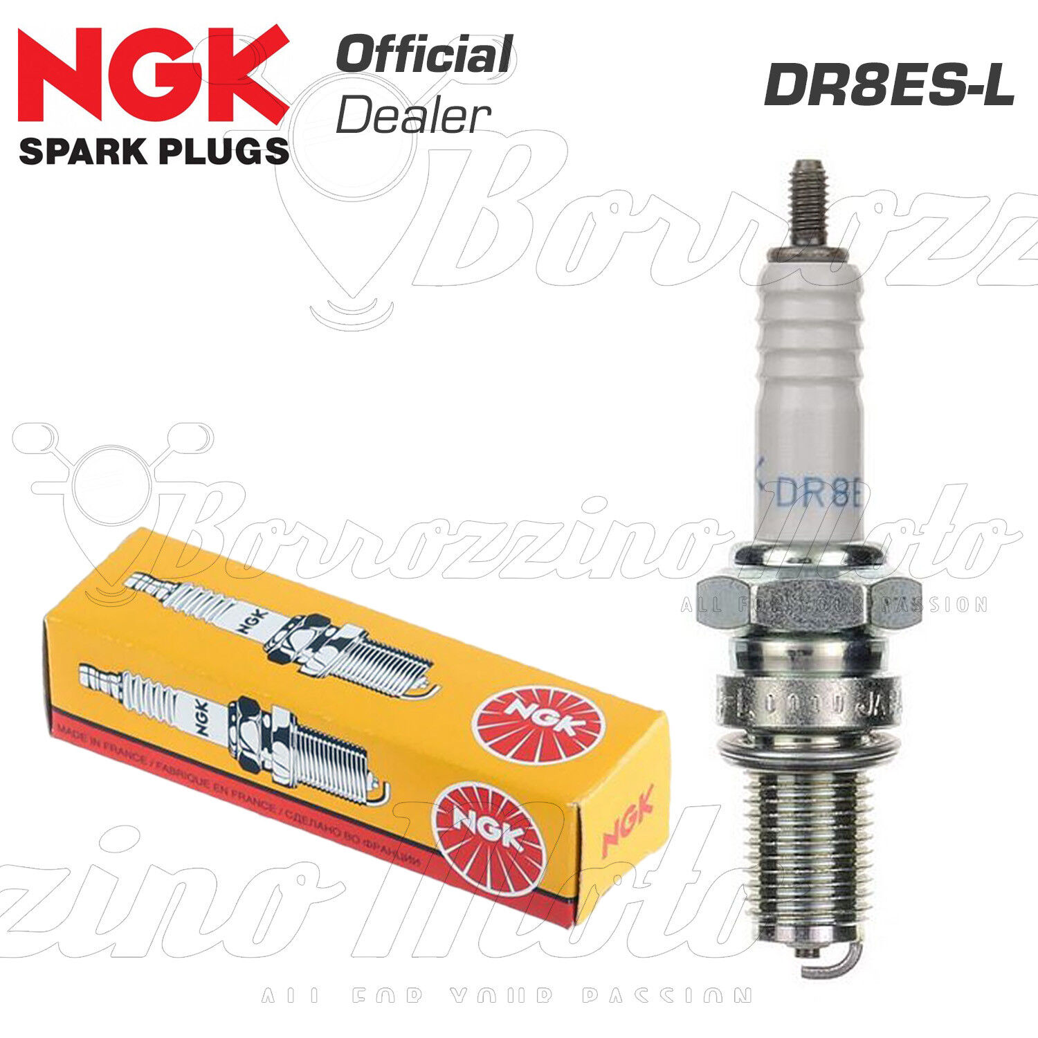 1 CANDELA NGK DR8ES-L HONDA XL 250 S 250 1978 - 1982