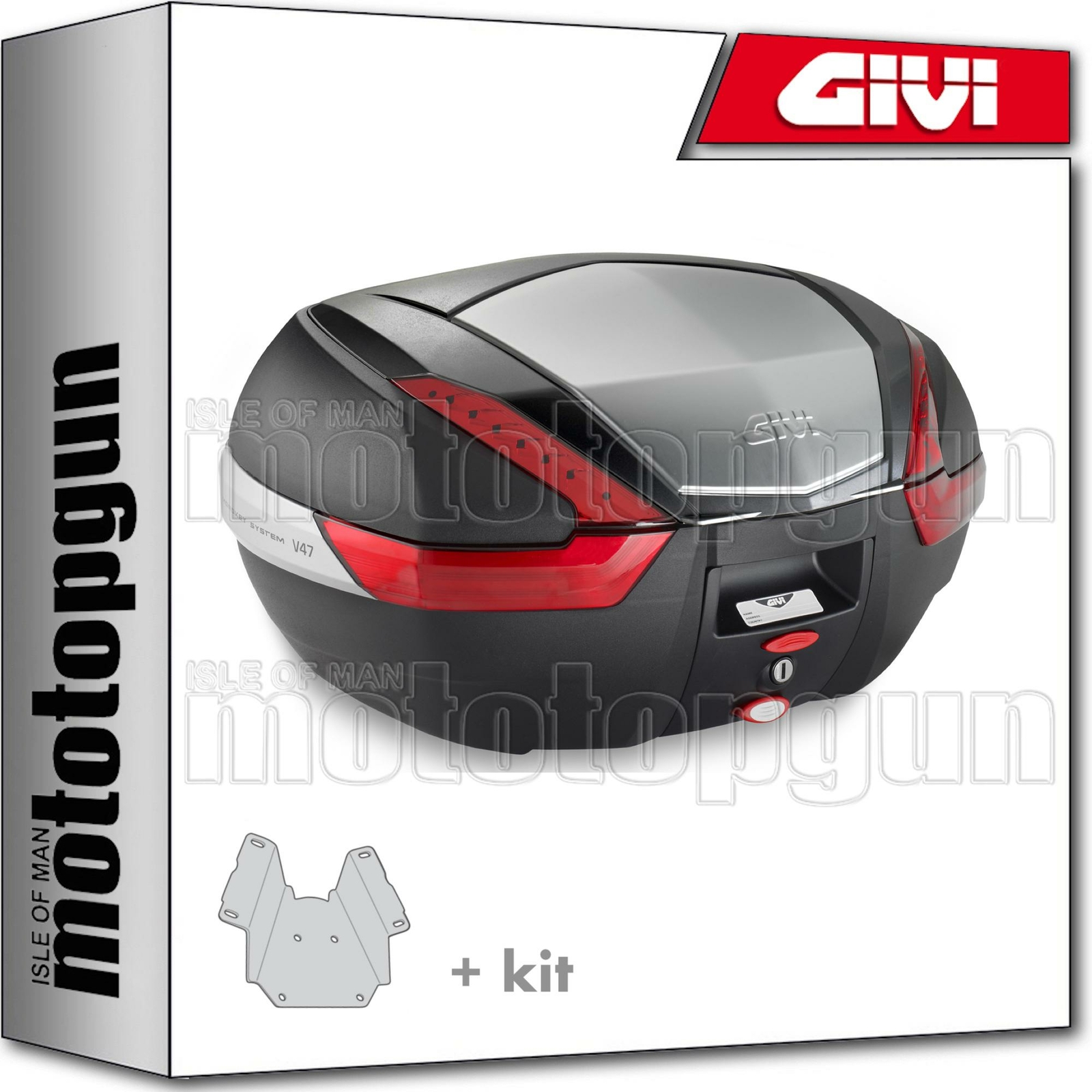 GIVI BAULETTO V47N + ATTACCO HONDA XADV X-ADV 750 2017 17 2018 18