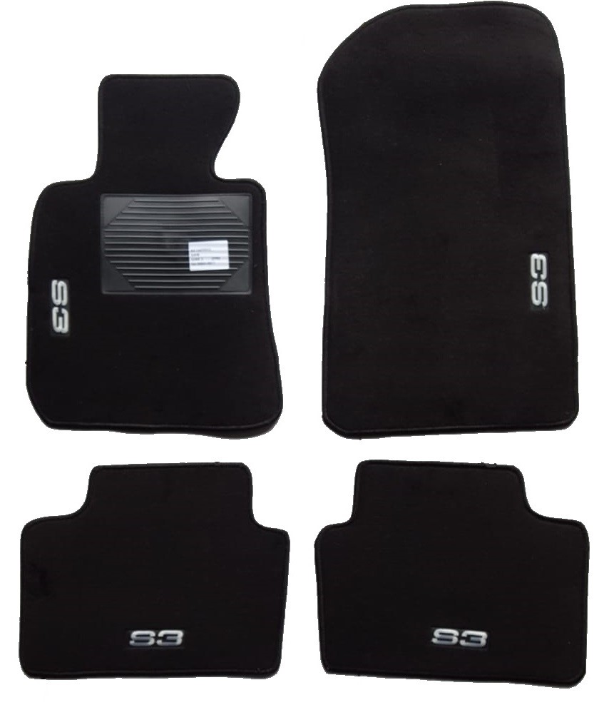 TAPPETI TAPPETINI MOQUETTE 4 LOGHI 0 FIX PER BMW SERIE 3 E90 05>11 SR3 2005>2011