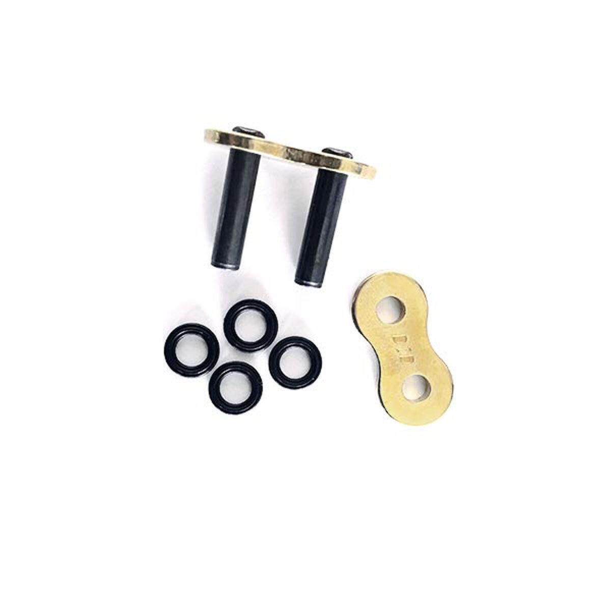 MAGLIA DI GIUNZIONE TIPO RIVETTO ZJ DID 530VX3 GOLD & BLACK