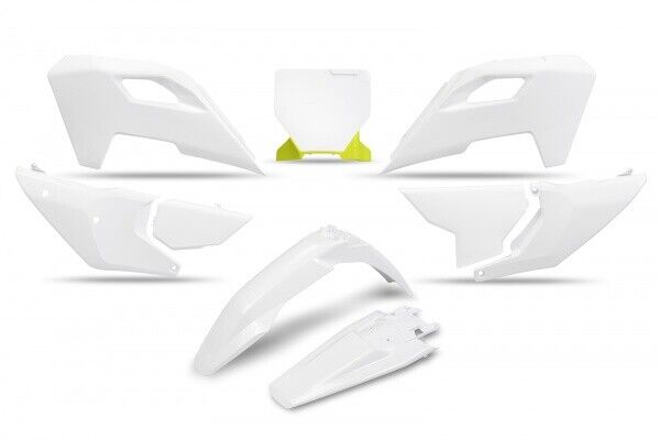 kit plastiche carene Husqvarna TC FC TX 125 250 300 350 450 2023 - 2024 bianco