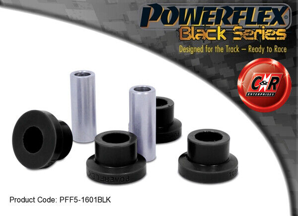 Powerflex Black Anteriore Braccio Interno Spazzole per BMW 3 Series E21 (78-83)