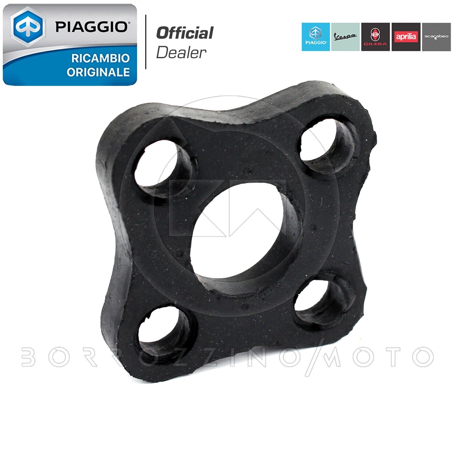 GIUNTO ELASTICO RIBALTABILE ORIGINALE PIAGGIO APE TM P703-P703V - FL2 220 1990