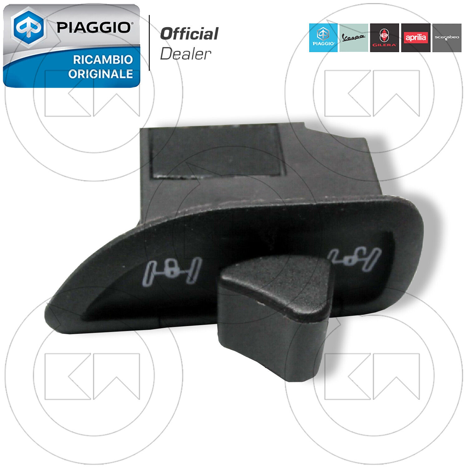 PULSANTE BLOCCO SBLOCCO ROLLIO ORIGINALE PIAGGIO MP3 YOURBAN ERL 300 2011-2016
