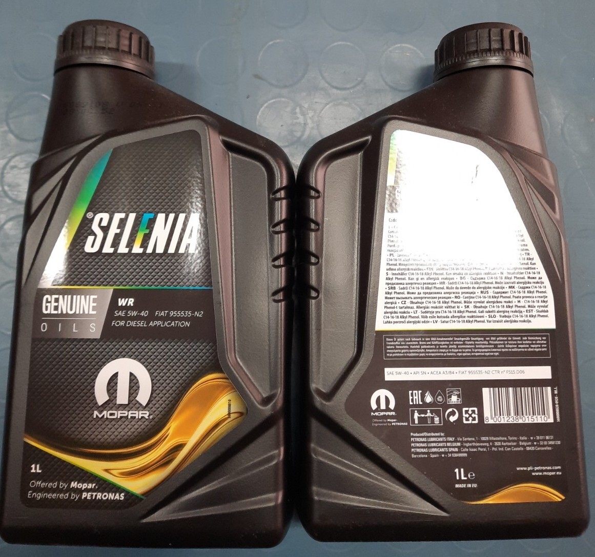 SELENIA 5W40 WR DIESEL 1LT COMMON RAIL