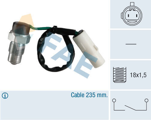 40840 FAE Interruttore, Luce di retromarcia per TOYOTA