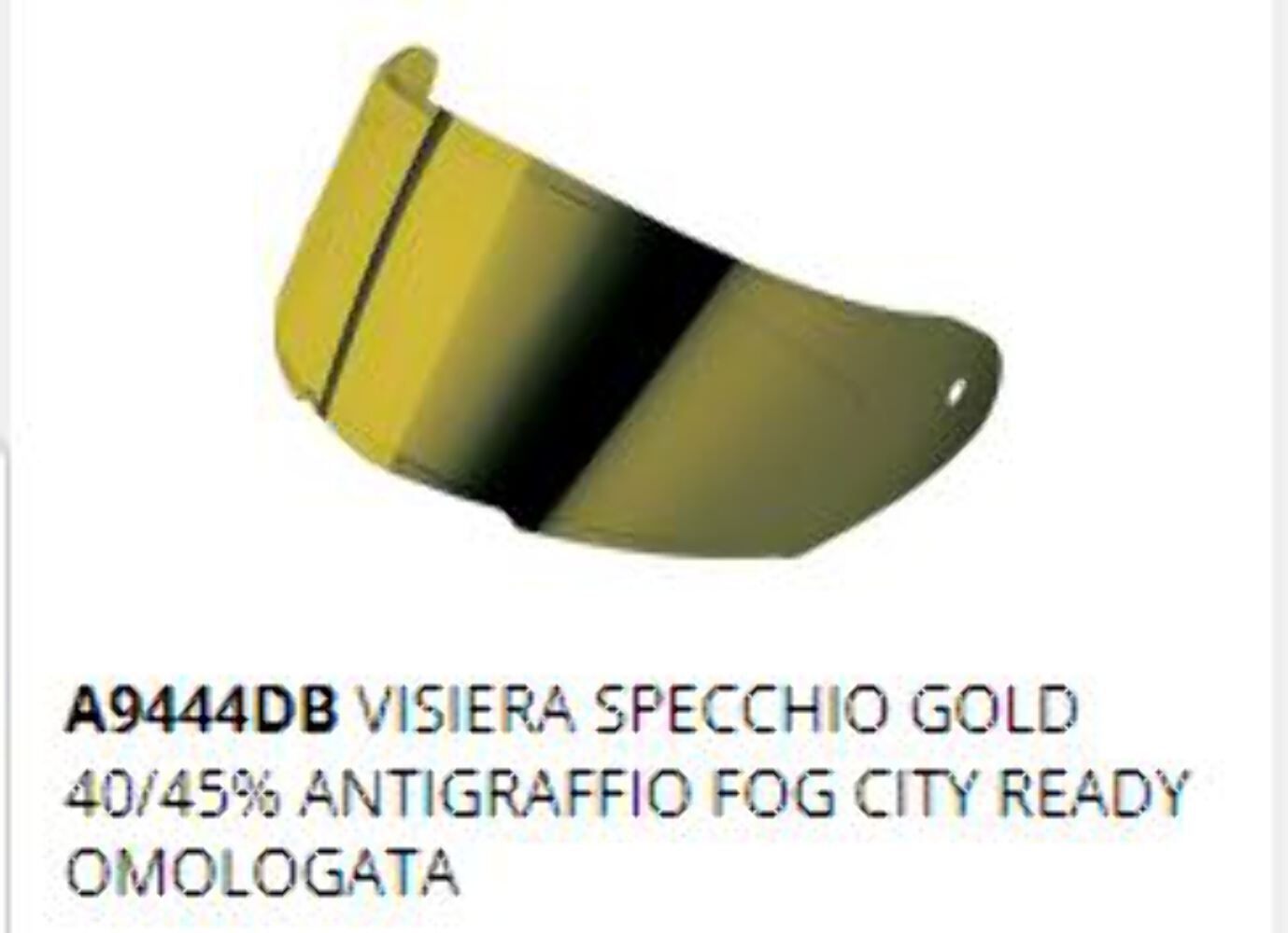 VISIERA CABERG AVALON/AVALON X SPECCHIO GOLD 40-45%