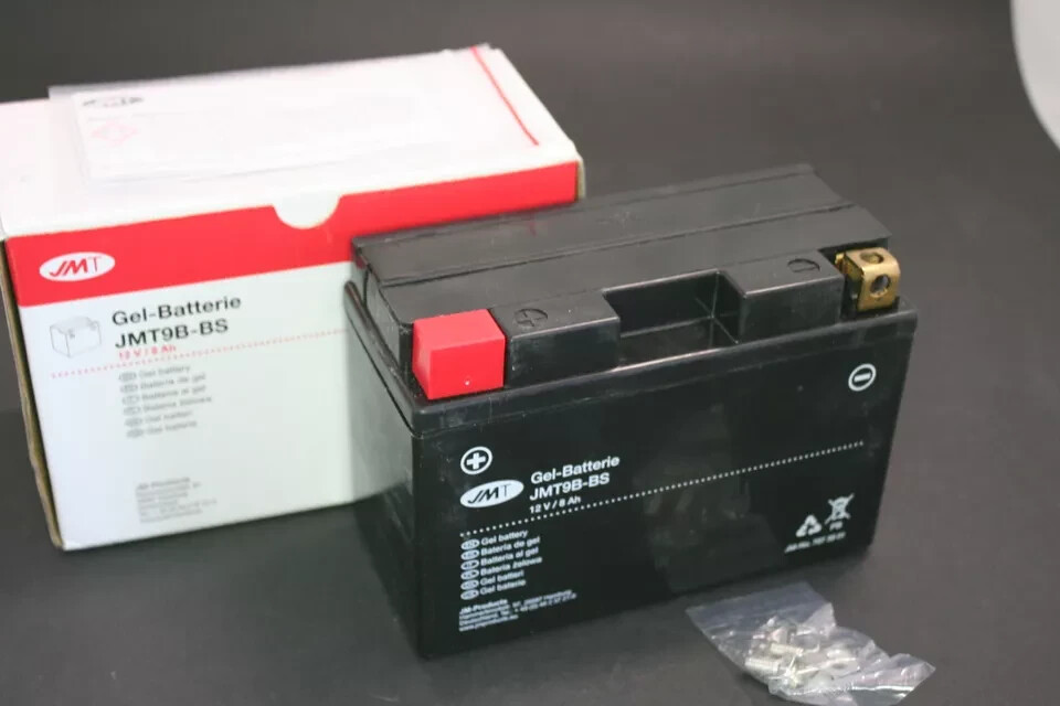 Batteria gel Yamaha YZF-R6 600 RJ03 2002 JMT YT9B-BS GEL completamente sigillata