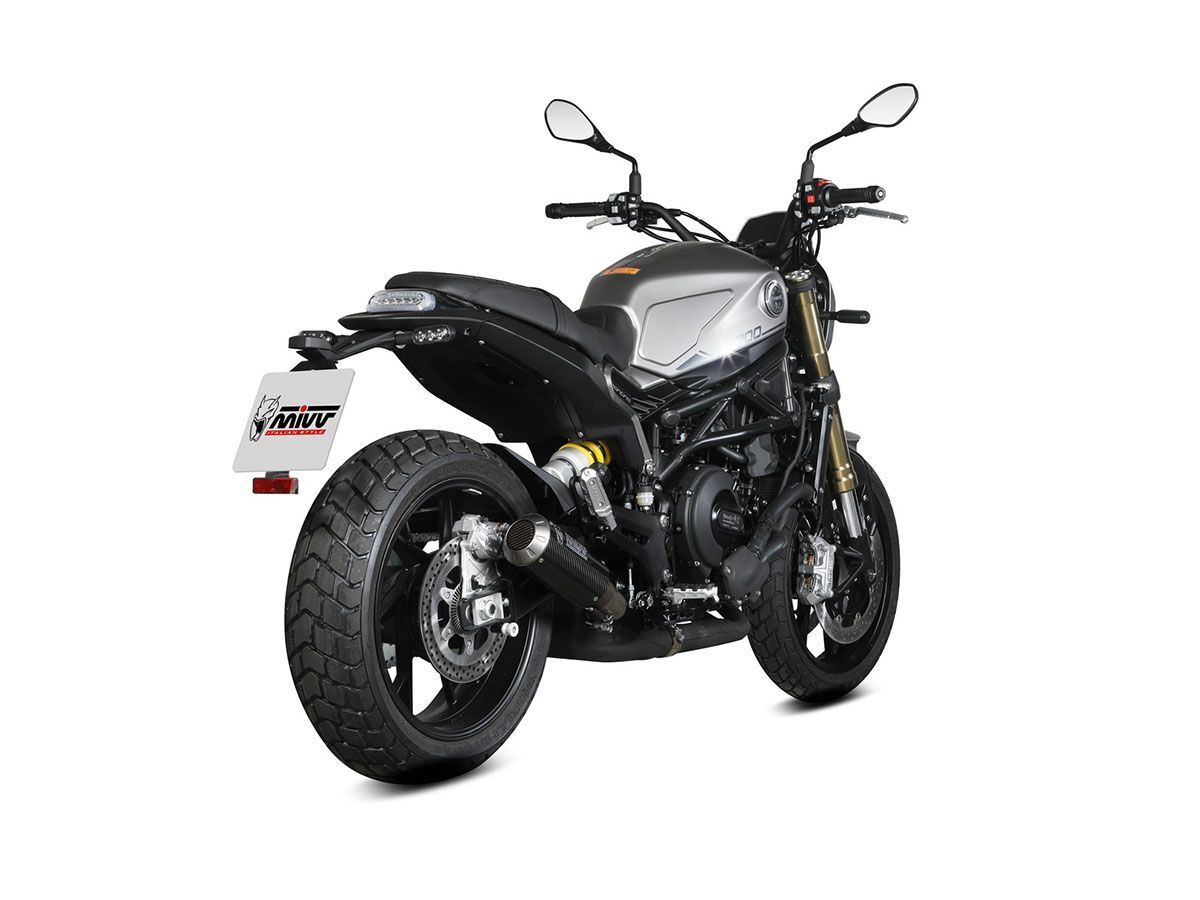 TERMINALE MIVV MK3 CARBONIO PER LEONCINO 800 2022-2024