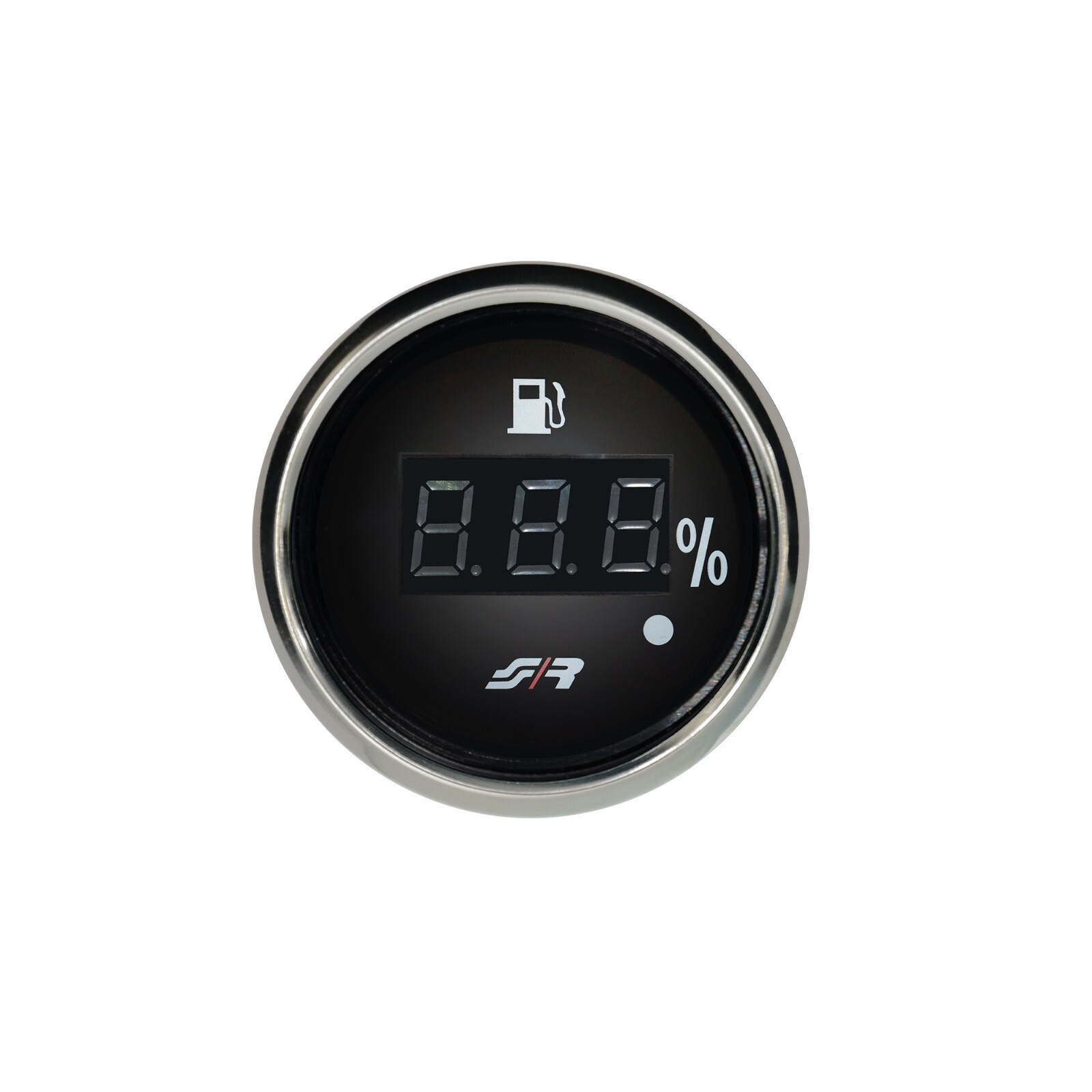Simoni Racing Indicatore digitale Livello carburante - Chrome rim line
