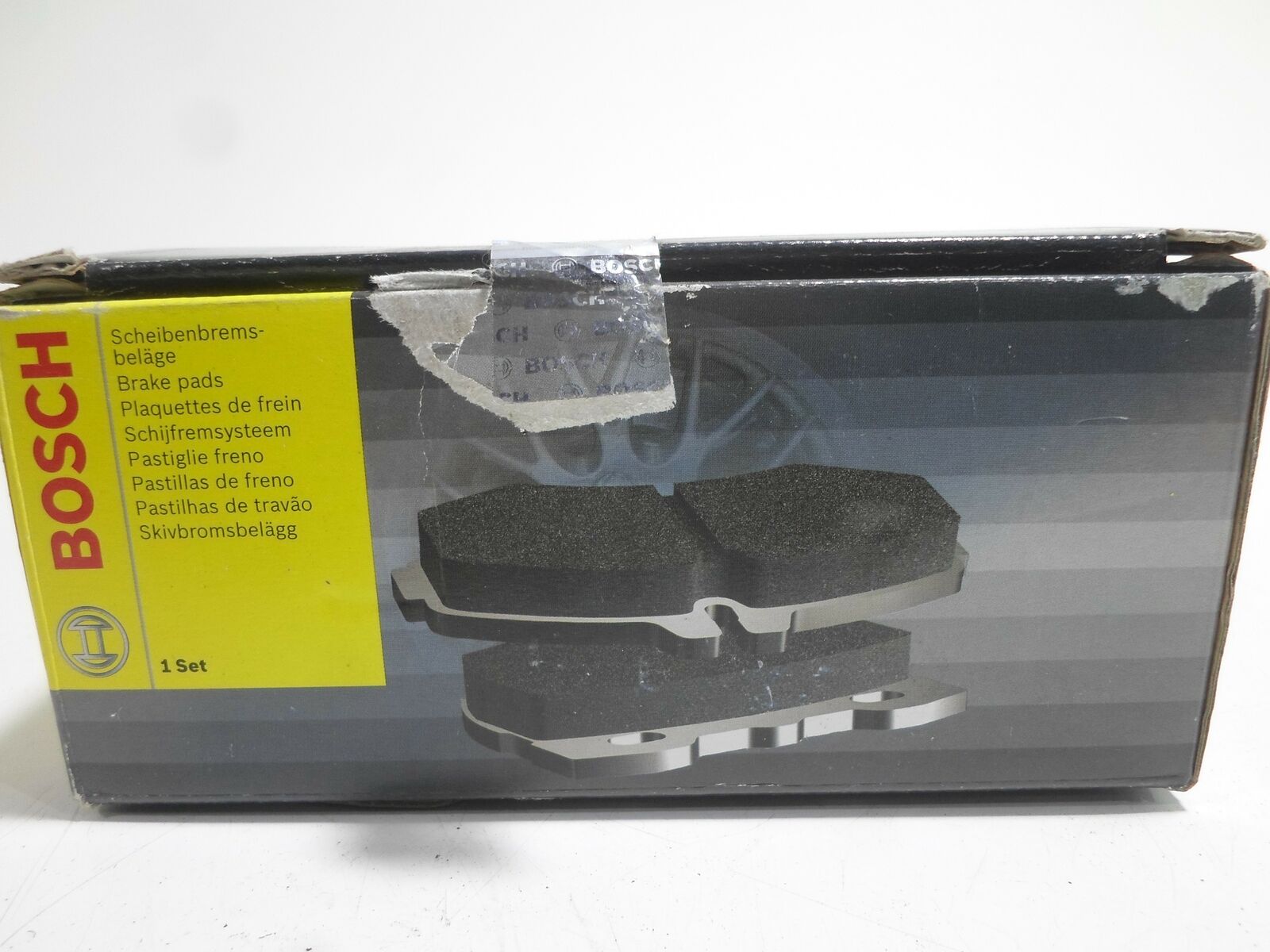 KIT 4 PASTICCHE PASTIGLIE FRENO ANTERIORI 4 BRAKE PADS FRONT BOSCH HYUNDAI i30
