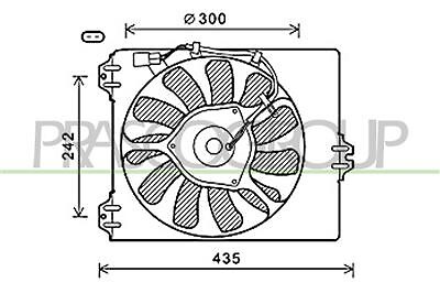 Ventola Per Fiat-Sedici-01/07-01/13
