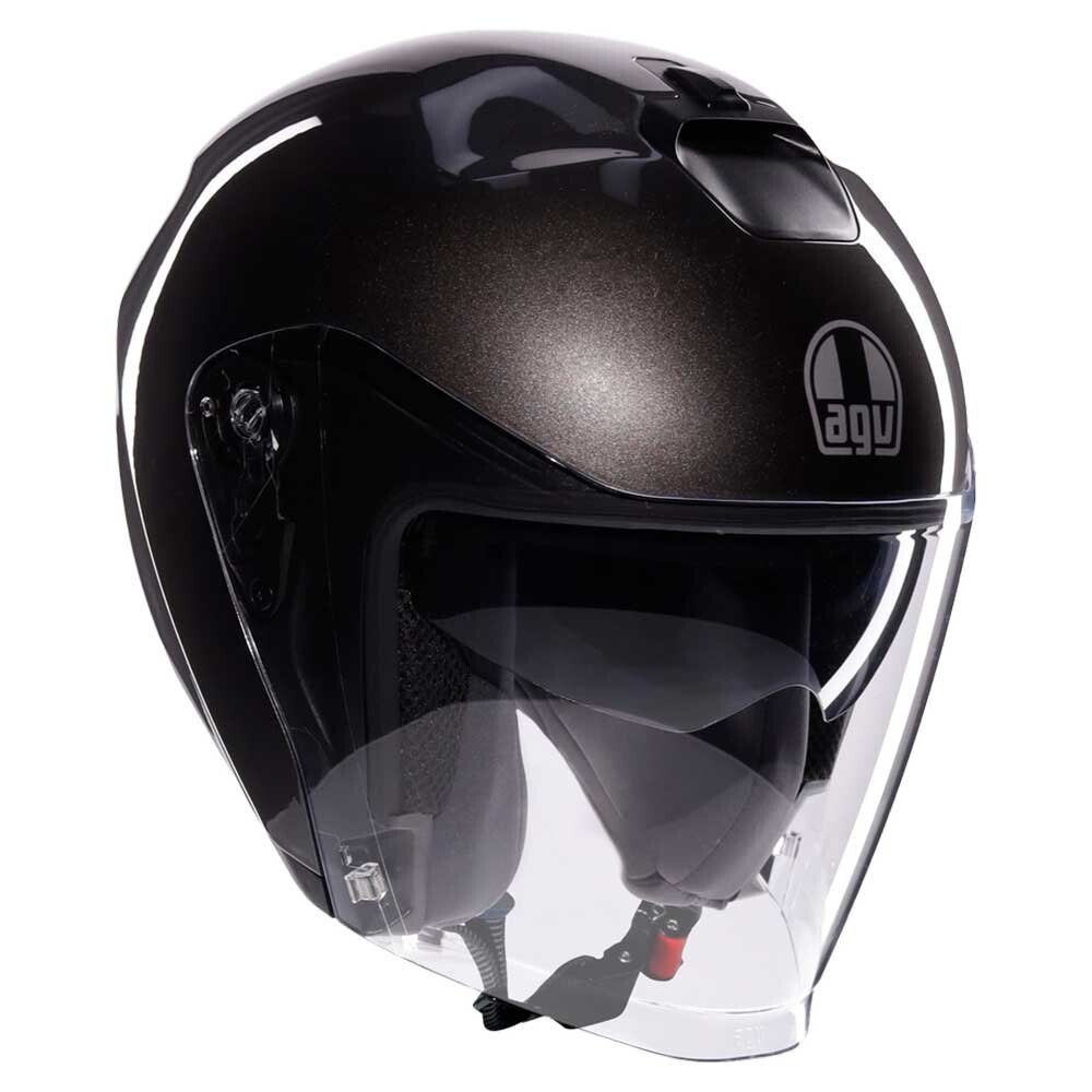 CASCO HELMET MOTO JET AGV IRIDES ASFALTO GREY GRIGIO SCURO TG XXL