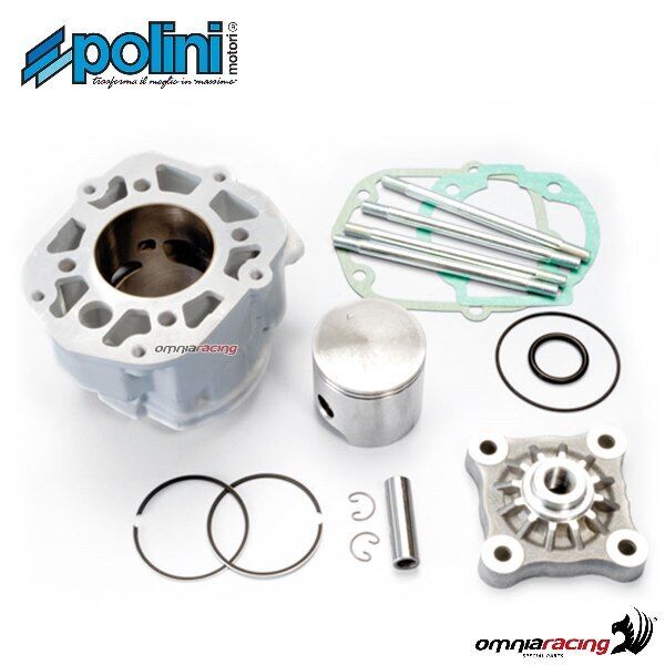 Polini aluminum cylinder kit 80cc Euro 3 for Gilera RCR50/SMT 2006> 2T