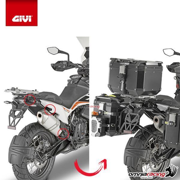 Givi pannier holder PL One-Fit MONOKEY CAM-SIDE hard bag holder for KTM 790 18>