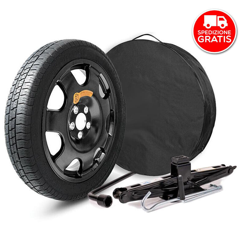 Ruotino di scorta per FORD USA Mustang (LAE)  dal 2014 - ruota crick-chiave-sacc