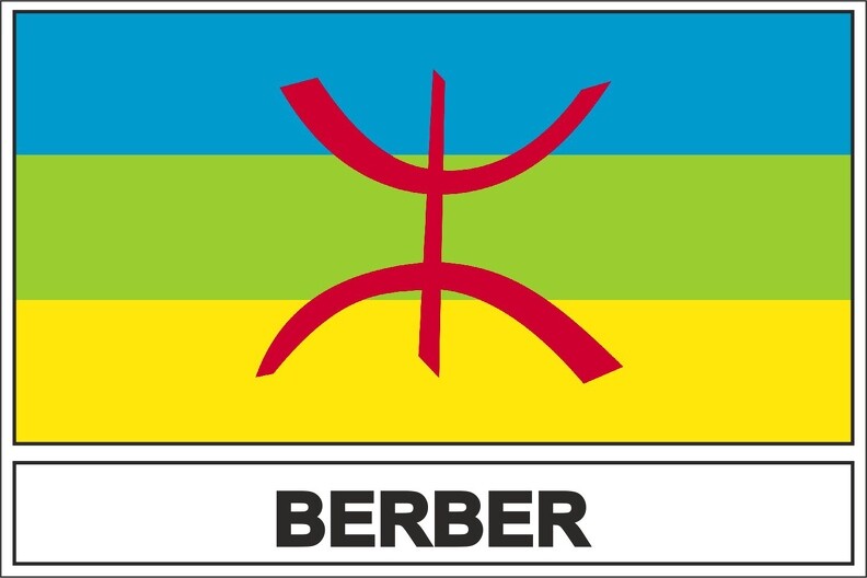 Sticker adesivi adesivo bandiera berberi amazigh berber