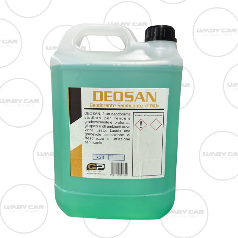 DEOSAN PINO 5 KG DILUIRE PROFUMO DEODORANTE SANIFICANTE AMBIENTI AUTO CAMPER