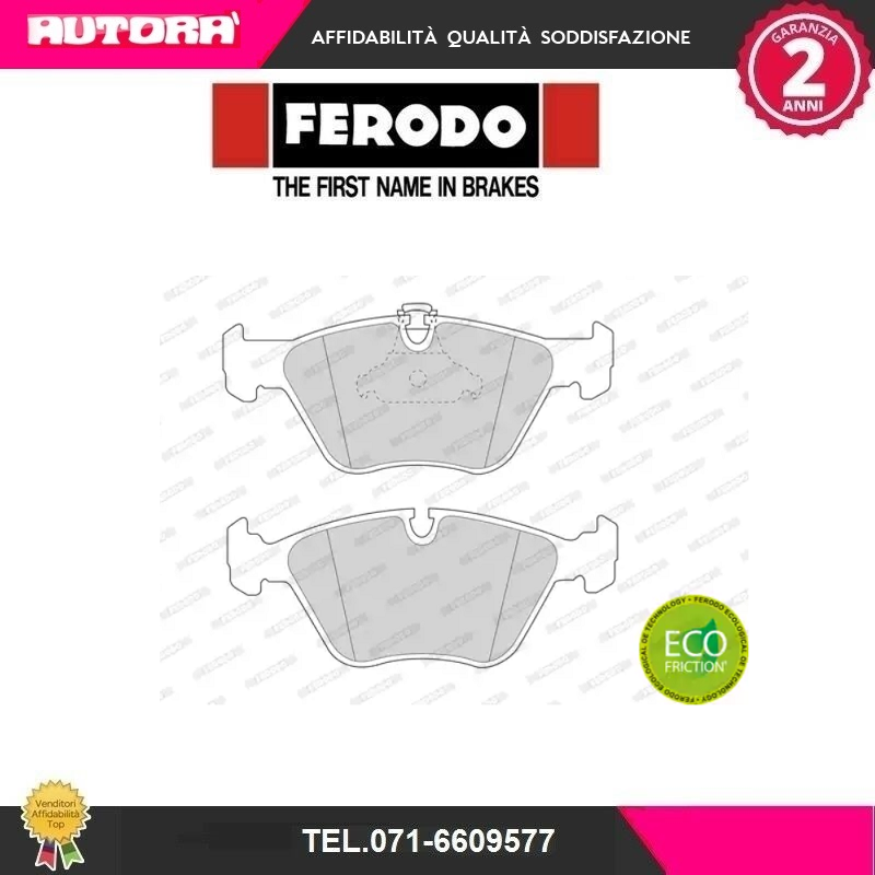 FDB1073 Kit pastiglie freno a disco ant (MARCA-FERODO)