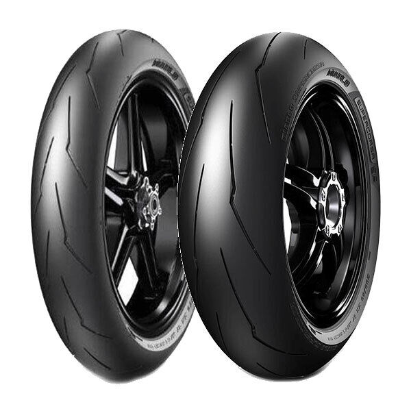 COPPIA GOMME PIRELLI 120/70-17 SUPERCORSA V3 SC2 + 200/55-17 SUPERCORSA V3 7XG