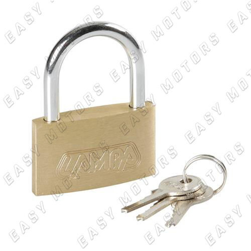 Basic lucchetto in ottone 30 mm con 3 chiavi in dotazione