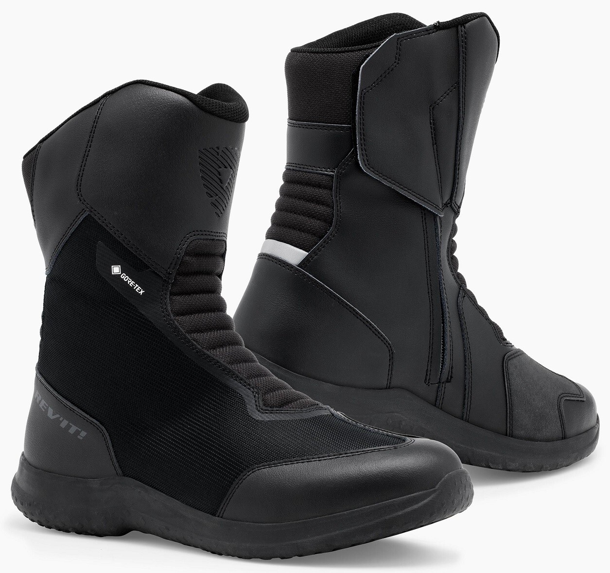 STIVALI BOOTS MOTO REV'IT MAGNETIC GTX GORE TEX BLACK NERO IMPERMEABILE TG 43