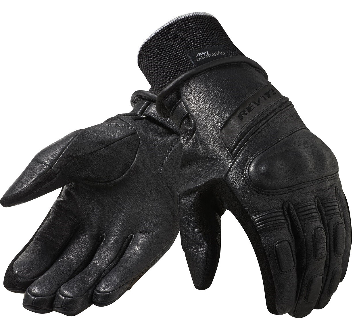 GUANTI GLOVES MOTO REV'IT REVIT BOXXER 2 H2O PELLE IMPERMEABILI NERO TG S