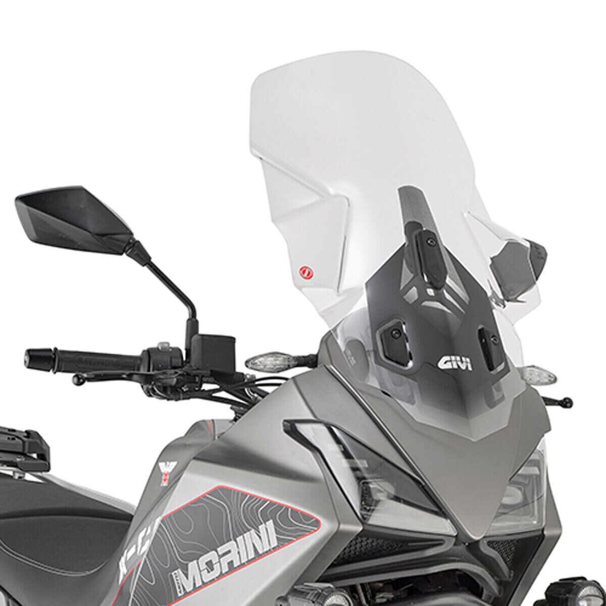 GIVI CUPOLINO ALTO TRASPARENTE MOTO MORINI X-CAPE 650 2021-2022