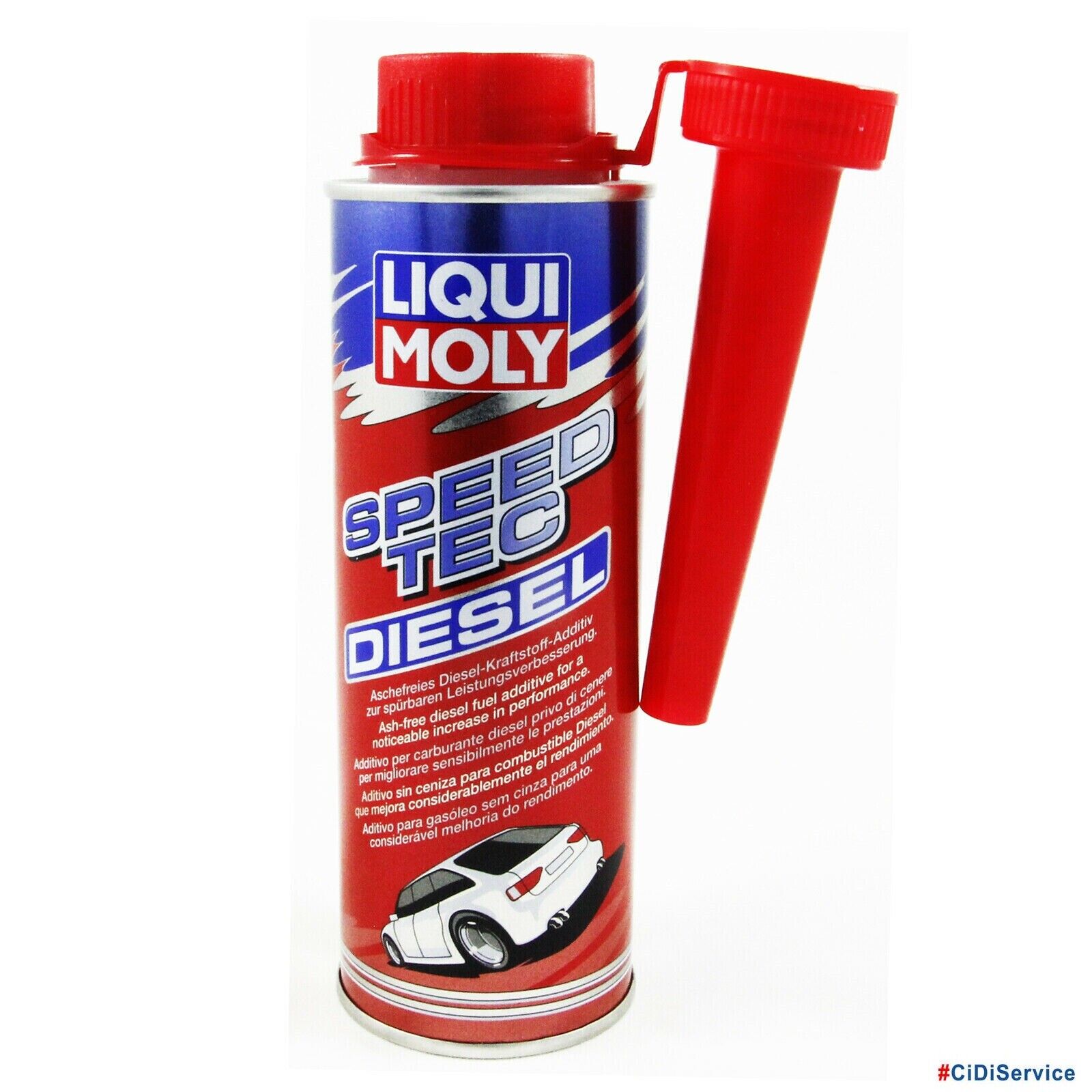 Liqui Moly Speed Tec Diesel Additivo Carburante + Potenza + Prestazioni 250 ml