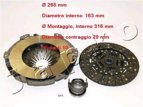 YY KIT FRIZIONE JEEP CHEROKEE - JEEP GRAND CHEROKEE JAPKO 92015 OE 627301100