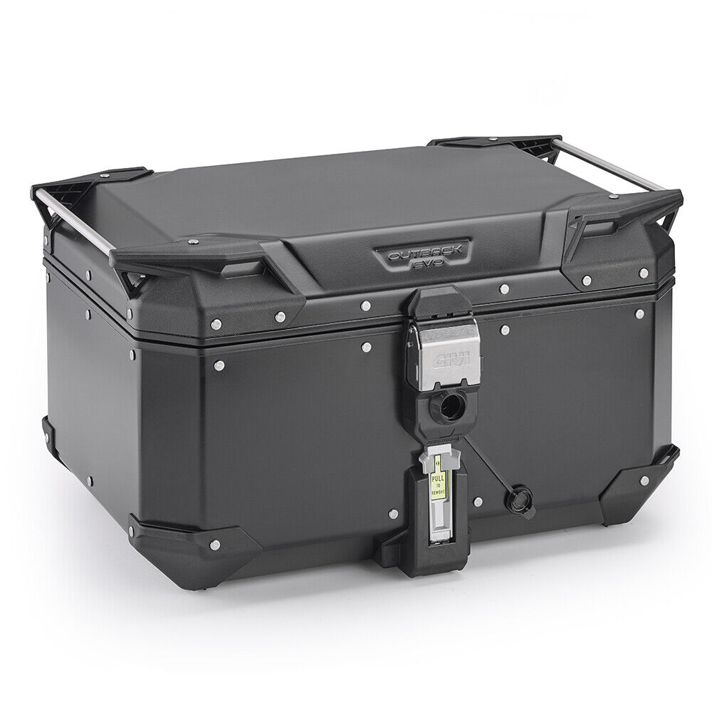 Bauletto valigia posteriore Givi Alluminio Trekker Outback EVO 58 Lt. Nero
