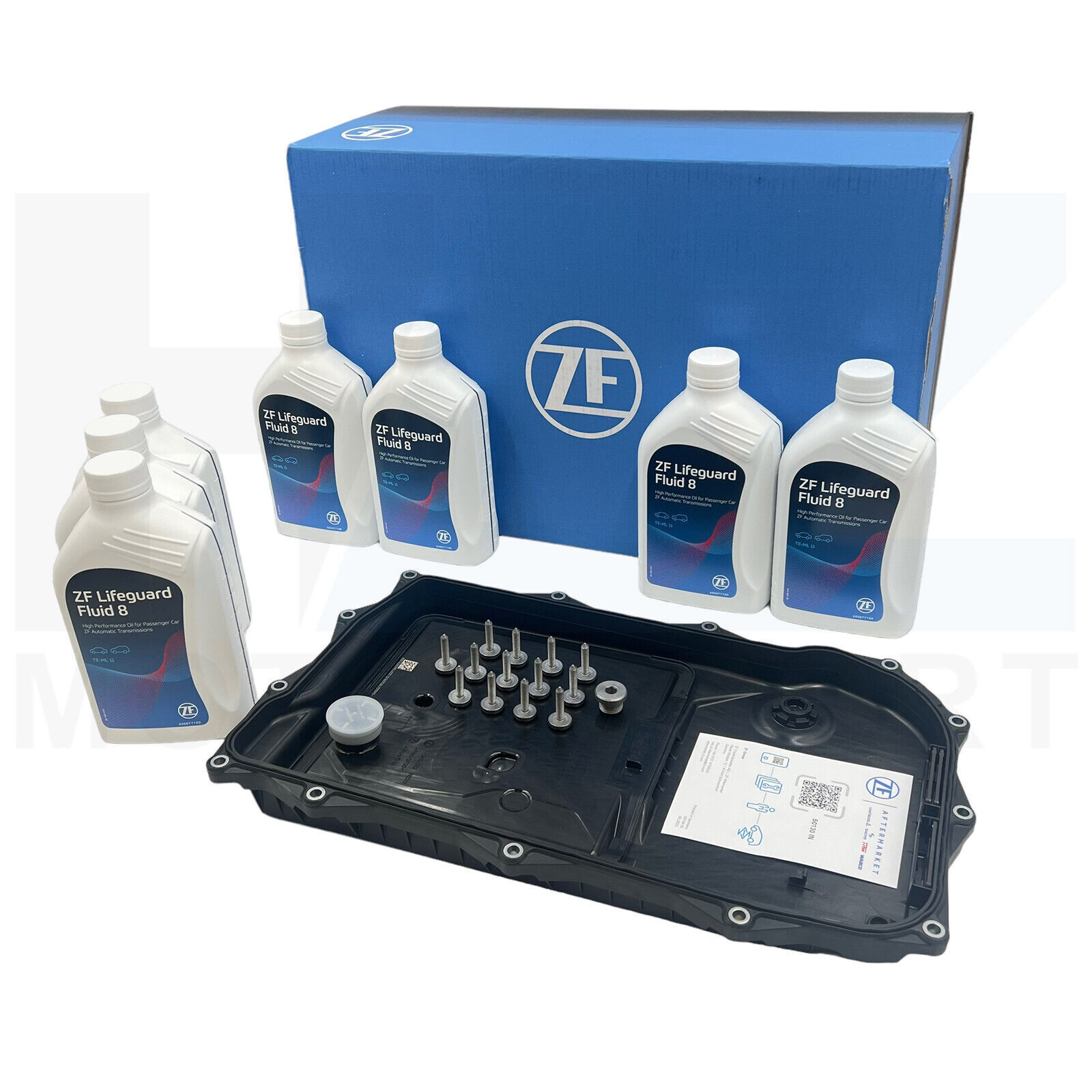 Kit filtro coppa coppa cambio BMW 8 velocità incluso olio originale ZF Auto 8HP