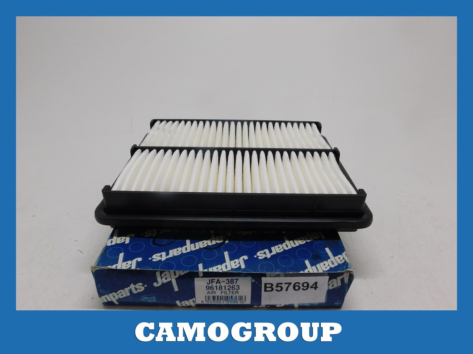 FILTRO ARIA AIR FILTER JAPANPARTS PER DAEWOO NUBIRA JFA387 96181263