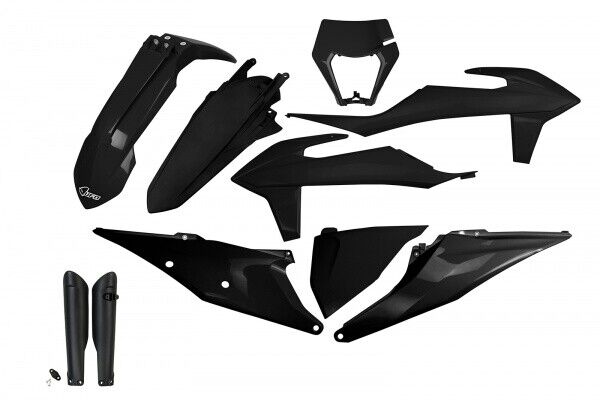 kit plastiche portafaro Ktm EXC 125 150 250 300 350 450 500 2020 - 2023 nero