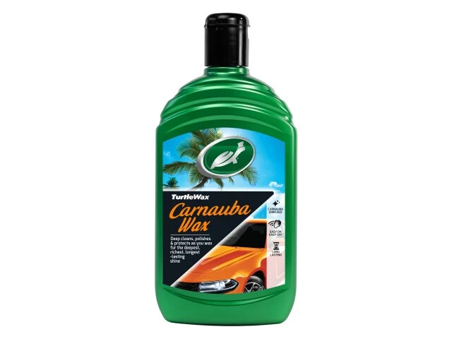 Turtle Wax Carnauba Cera per Auto 500ml Micro-Polishing Agents Pulire Graffi