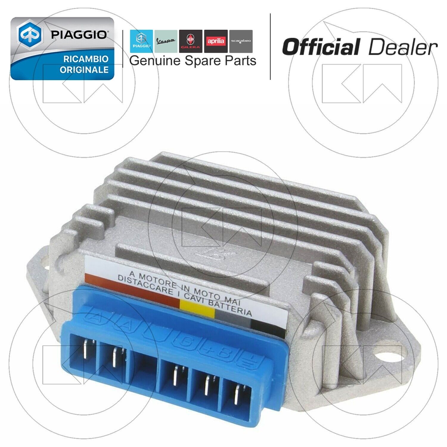 REGOLATORE DI TENSIONE 2940165 ORIGINALE PIAGGIO VESPA ET4 125 1996 1997 1998