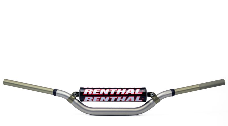 Manubrio RENTHAL Twinwall Carmichael Alto Titanio Con Protettore Nero