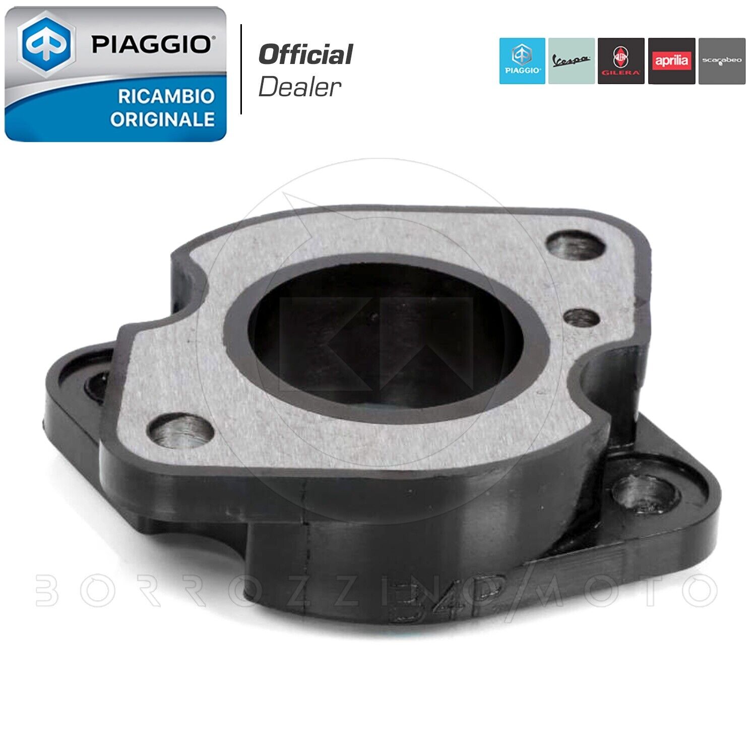 566859 SUPPORTO ELASTICO CARBURATORE ORIGINALE PIAGGIO APE TM P602 220cc