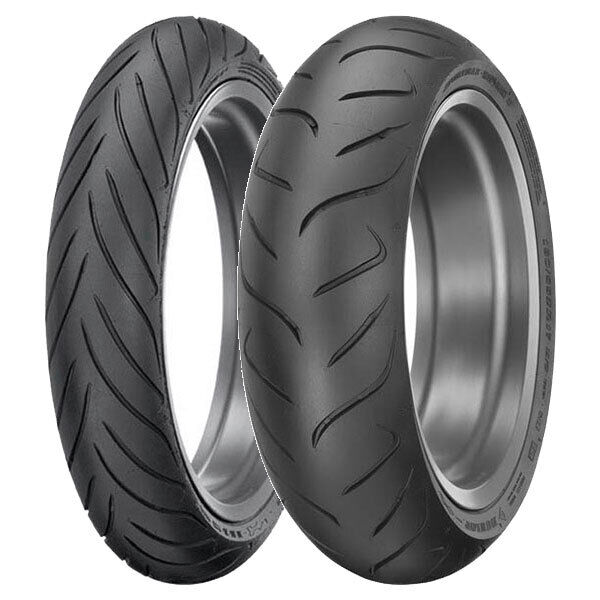 COPPIA GOMME DUNLOP 120/70-18 (59W) + 180/55-17 (73W) ROADSMART 2