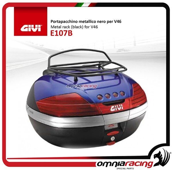 Givi Black metallic luggage rack for top box series Monokey V46N/V46NT