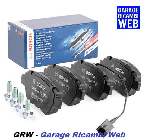 Kit pastiglie freno Bosch Anteriore per VW CRAFTER GRAND